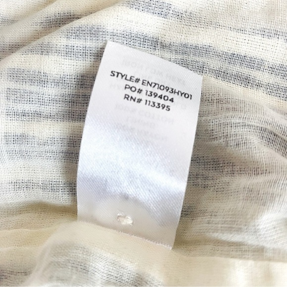 Lulus Laguna Blue Strip High Waist Shorts Size L - Picture 8 of 8